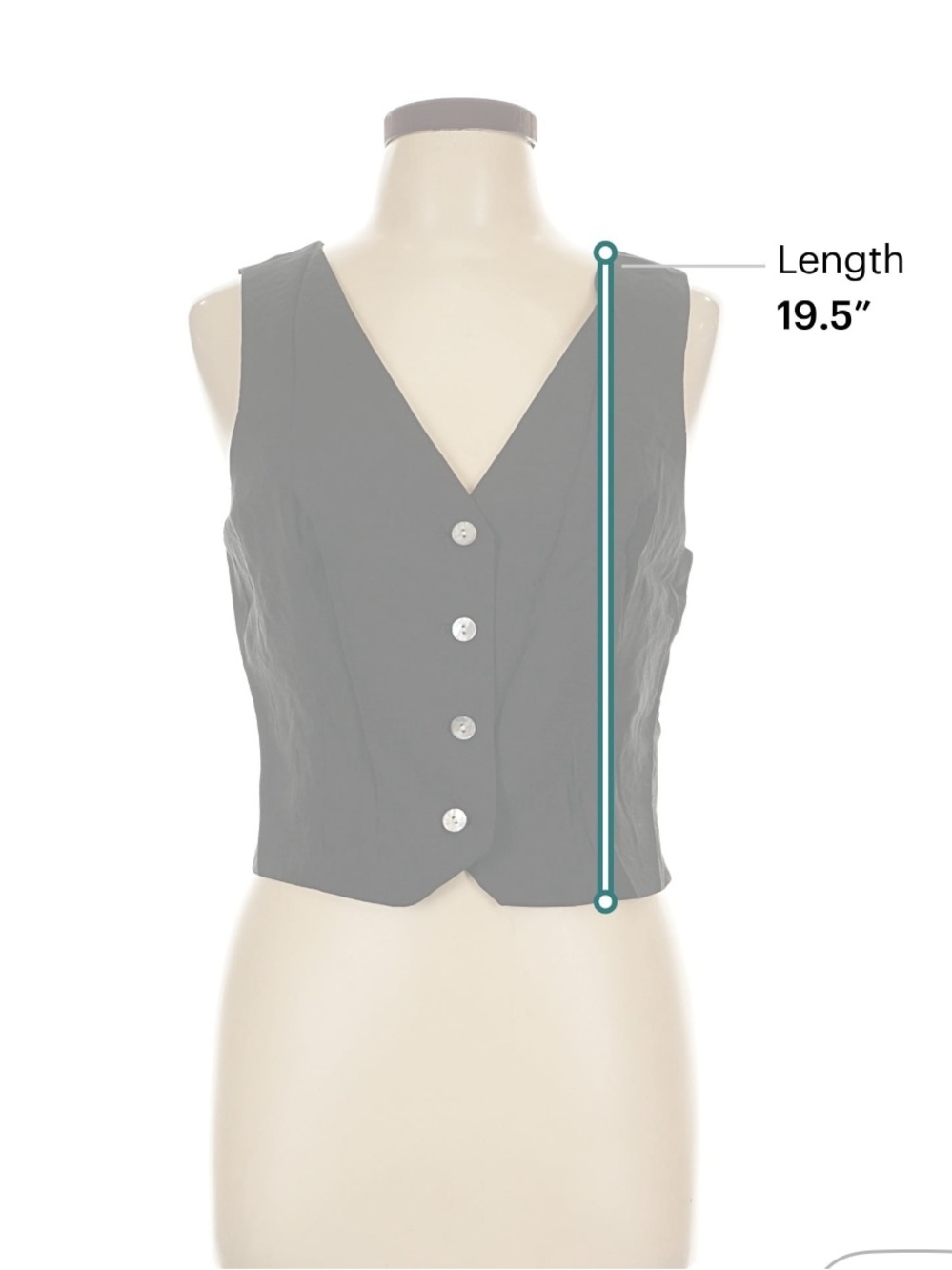 Madewell Katrina Black Vest - Picture 6 of 8